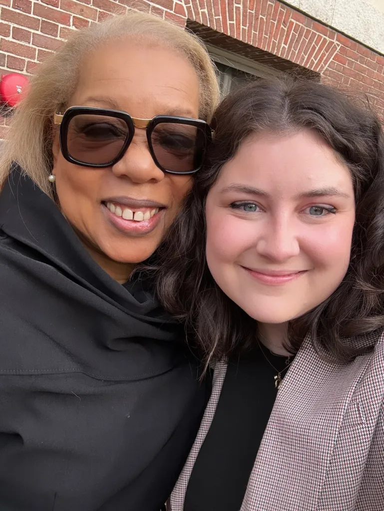 Rita Coburn, left, director of the PBS documentary “W. E. B. Du Bois: Rebel with a Cause,” and Eleanor Levine, an associate producer of the documentary. The documentary is slated to air next year as part of their “American Masters” series — provided they can raise $100,000 to complete post-production. CONTRIBUTED