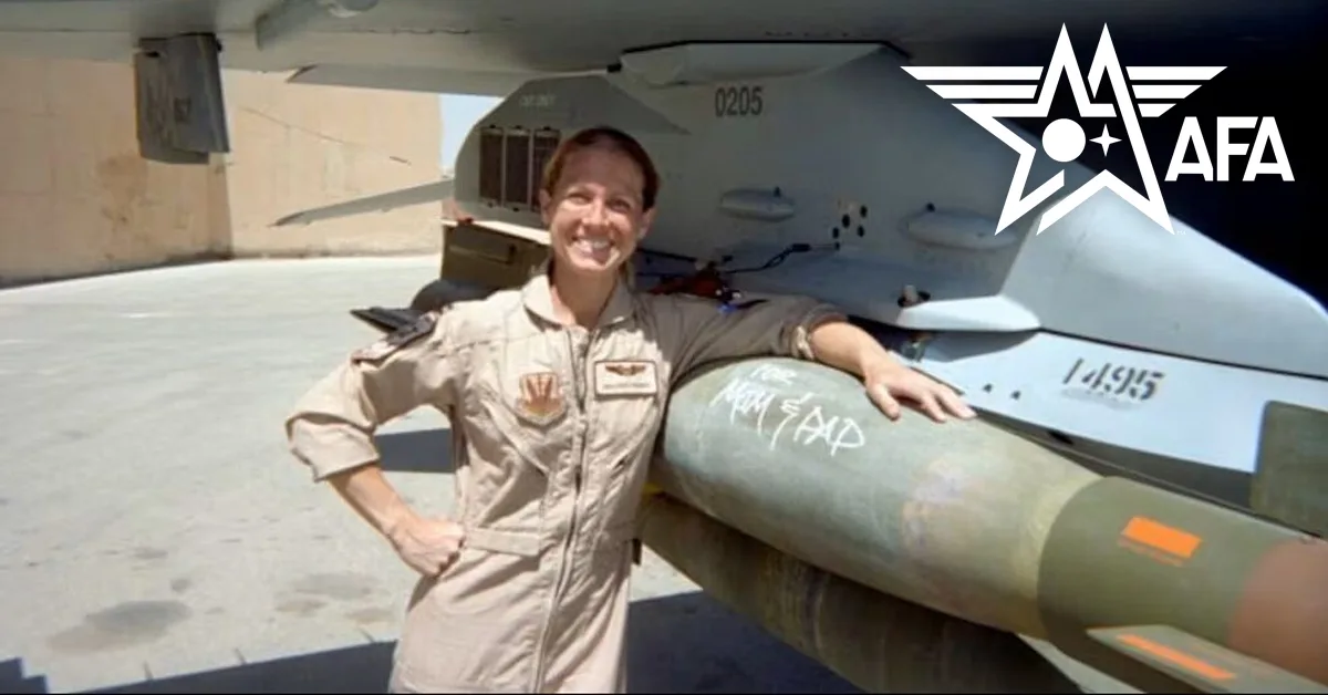 AFA - Mitchell Institute’s Heather Penney Honored with Military Hero Award